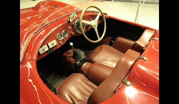 Alfa Romeo C52 Disco Volante Spider Touring Superleggera 1952  cokcpit